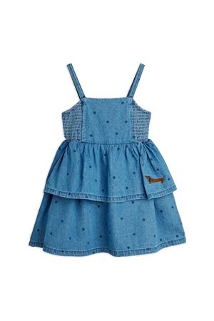 Abito in denim a pois MINI RODINI KIDS | 2625012060.